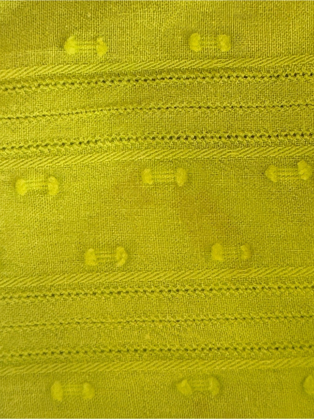 Tanya Taylor Tiered Swiss Dot Colorblock Maxi Dress Size 2 Mint Green Lime - Picture 8 of 12